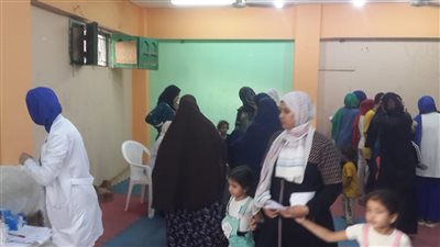 جامعة بنها تواصل تنظيم القوافل الطبية بقرية كفر عابد بطوخ