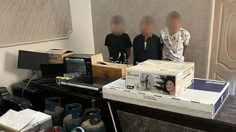 ضبط تشكيل عصابى ارتكب