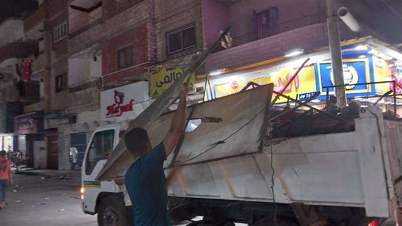 تحرير 25 محضر إشغال