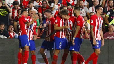 الدوري الإسباني، أتليتكو مدريد يتأخر بهدفين أمام فالنسيا في الشوط الأول 