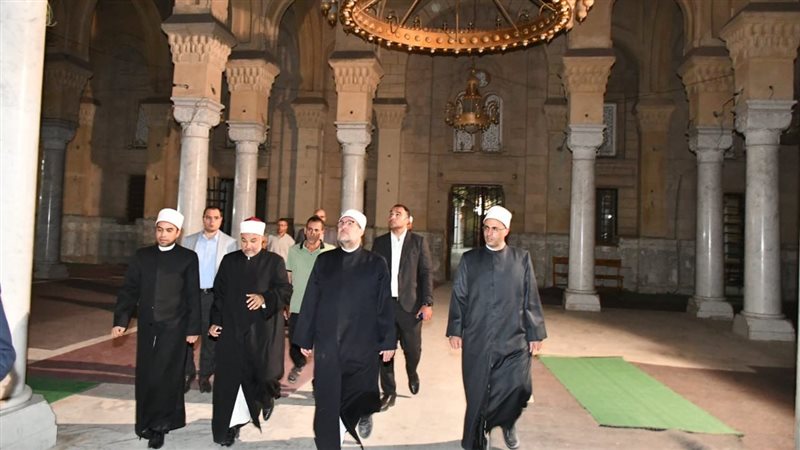 زيارة وزير الأوقاف