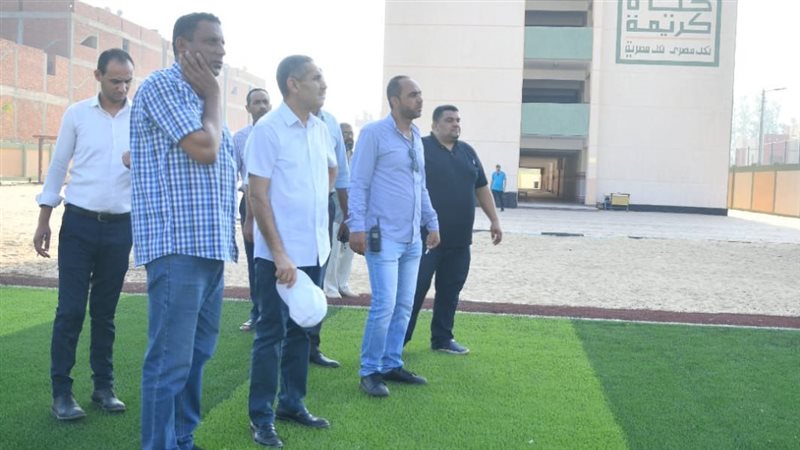 محافظ الغربية يتفقد