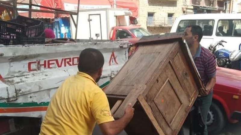 رفع حالات إشغال طريق