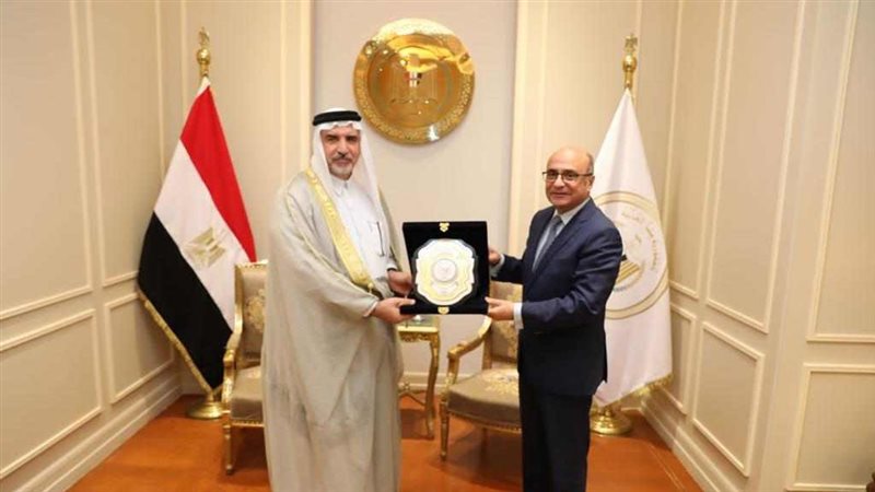 وزير العدل يستقبل