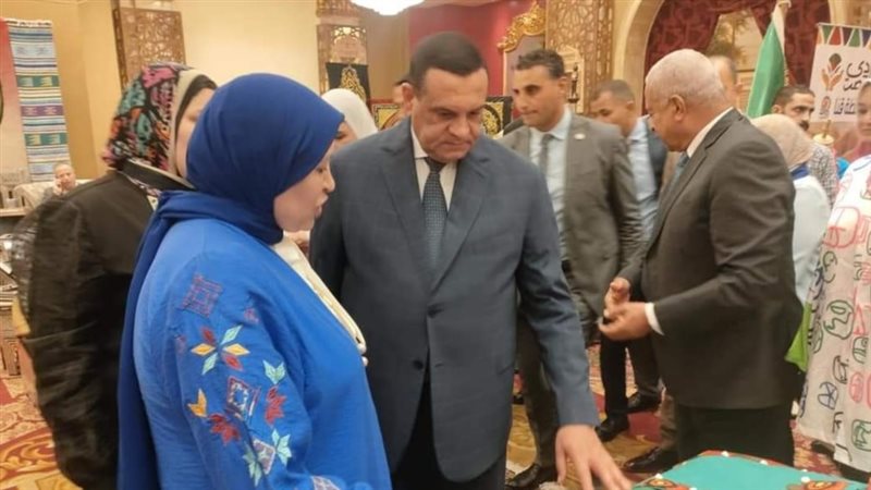 جانب من افتتاح المعرض،فيتو