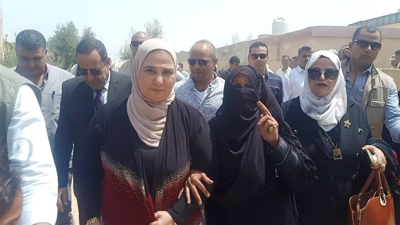 وزيرة التضامن الاجتماعي