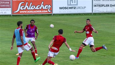الأهلى يواصل تدريباته بمعسكره بالنمسا