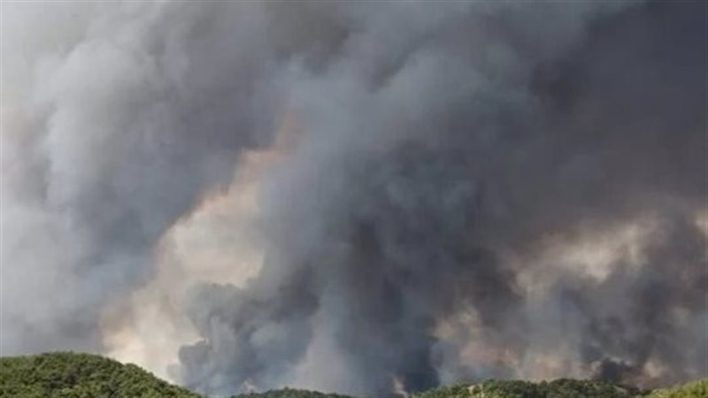 حريق في اليونان،