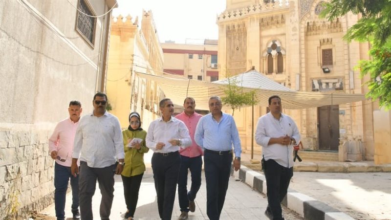 محافظ الغربية يتابع