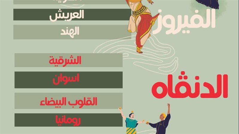 جدول عروض المهرجان،