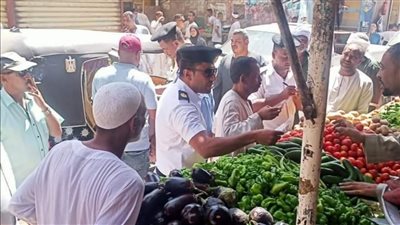 حملة مكبرة لرفع الإشغالات والتعديات بمركز ومدينة أرمنت