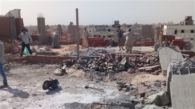 حملة لإزالة الإشغالات والمخالفات بمدينة الشيخ زايد 