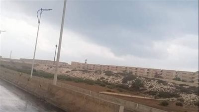 أمطار صيفية على غرب الإسكندرية (صور)