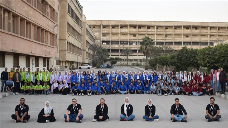 طلاب جامعة حلوان،