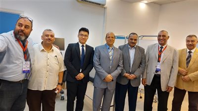 نائب رئيس جامعة بنها يتابع أعمال الكشف الطبي وامتحانات الترم الصيفي