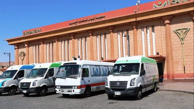 قوافل طبية في أسوان،