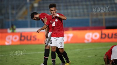 مصطفى فتحي يسجل هدف مصر الأول في مرمى إثيوبيا 