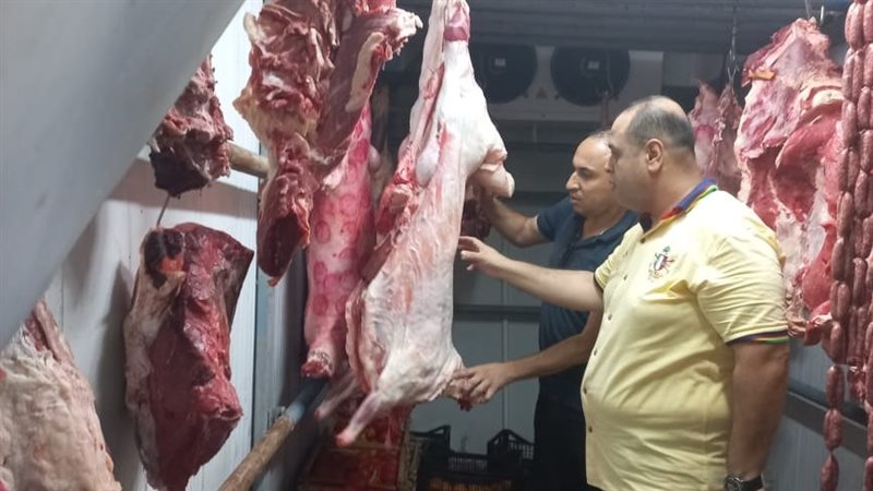 ضبط لحوم فاسدة،فيتو