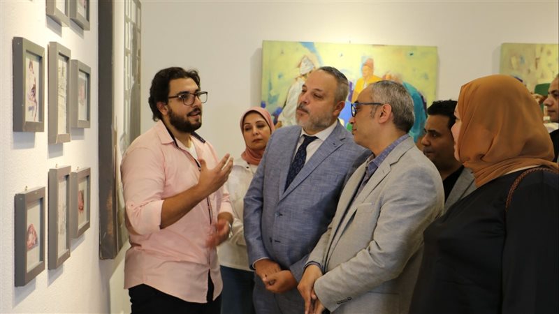 افتتاح معرض مراسم