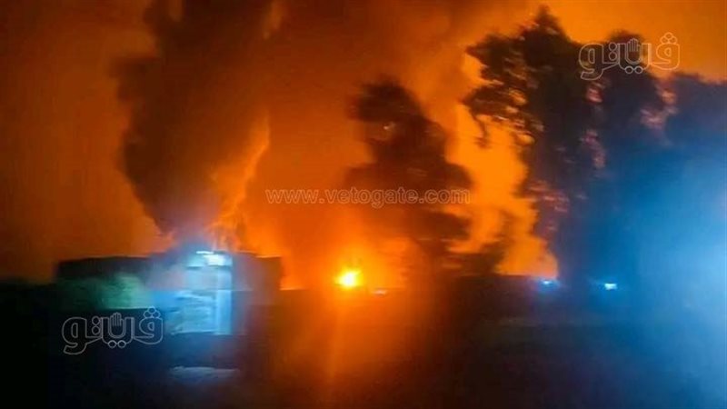 حريق مصنع الشرقية،