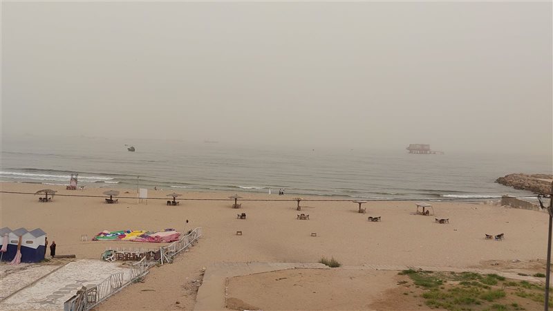 غيوم واتربة بالإسكندرية،فيتو