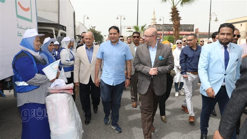 محافظ بني سويف يتفقد