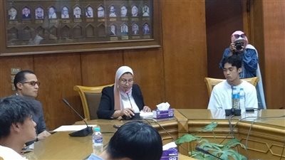 وفد طلابي من جامعة هيروشيما في ضيافة ألسن عين شمس 