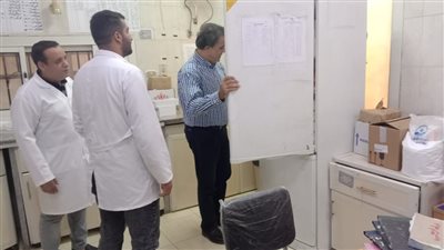 متابعة التدريب وزيارة مفاجئة لكفر صقر بتأمين الشرقية 