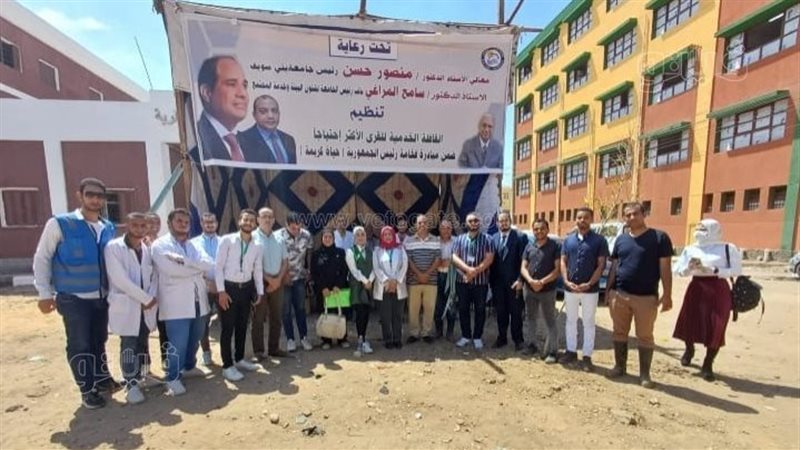 قافلة شاملة بقرية