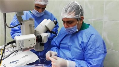 إجراء 155 عملية متنوعة فى أمراض العيون بمستشفى الرمد بدمنهور (صور)
