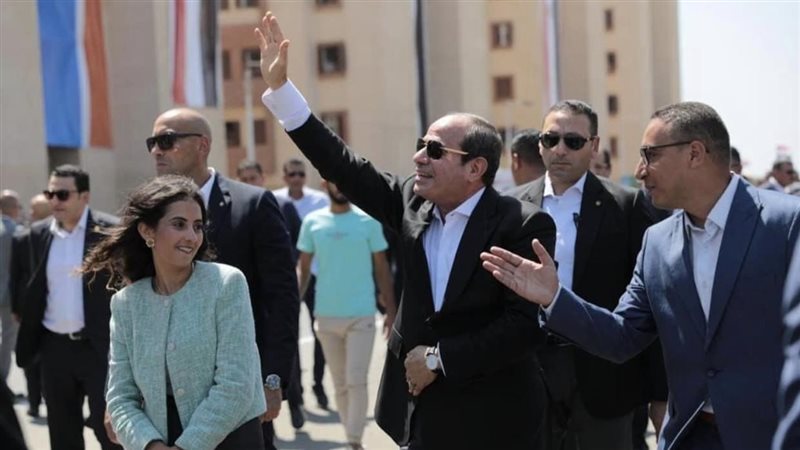 الرئيس السيسي يرد