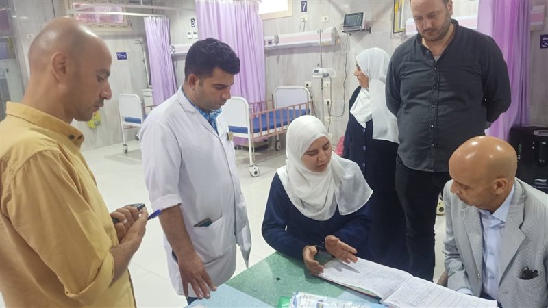 مسعود يفاحئ مستشفى