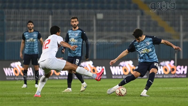 من مباراة الزمالك