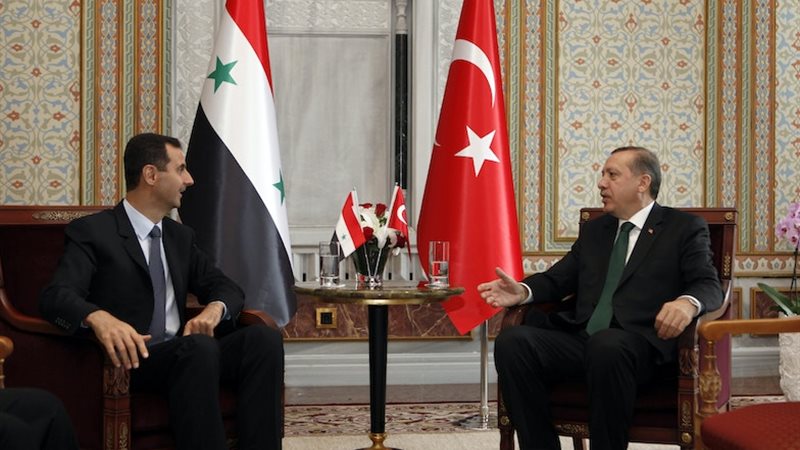 أردوغان وبشار، فيتو