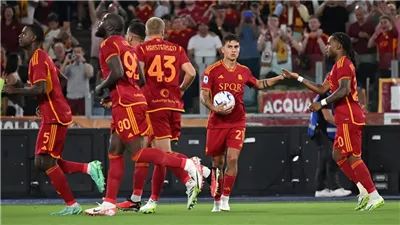 الدوري الإيطالي، روما يتعادل 1-1 أمام أتالانتا في الشوط الأول 