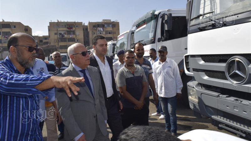 محافظ بورسعيد خلال