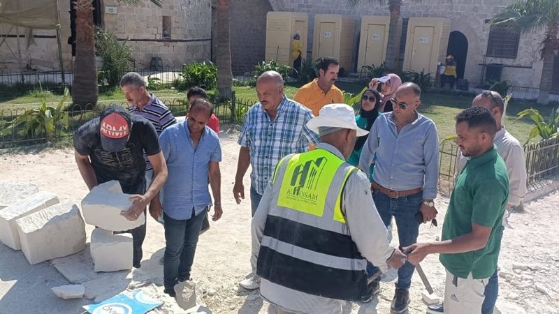 جولة تفقدية على المواقع