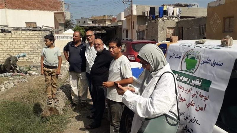 جانب من فعاليات القافلة،