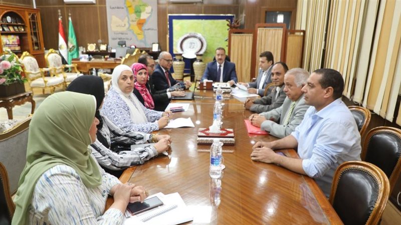 محافظ المنوفية يعتمد