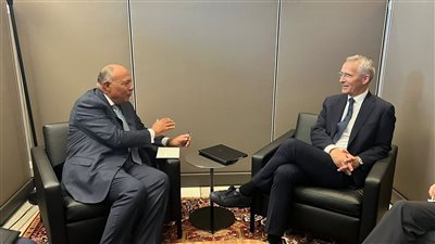 تعاون مصر وحلف الناتو، تفاصيل لقاء وزير الخارجية مع سكرتير عام حلف شمال الأطلسي