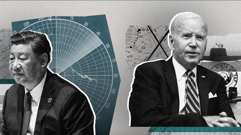 بايدن ونظيره الصيني،