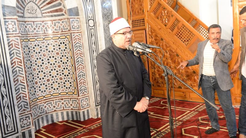 وزير الأوقاف في الدقهلية،