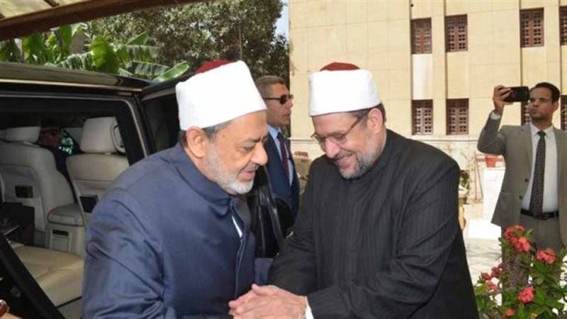 شيخ الأزهر ووزير