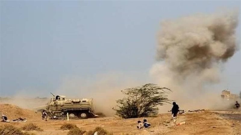 انفجار لغم حوثي