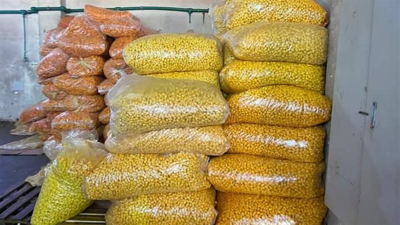 جانب من المضبوطات