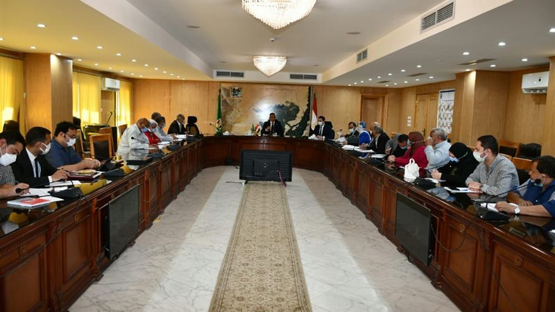 اجتماع  الدكتور أحمد