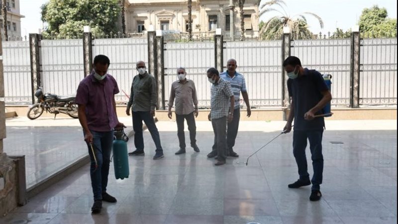 تعقيم نقابة المحامين