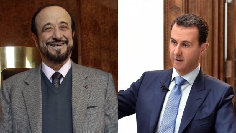 بشار الأسد وعمه رفعت