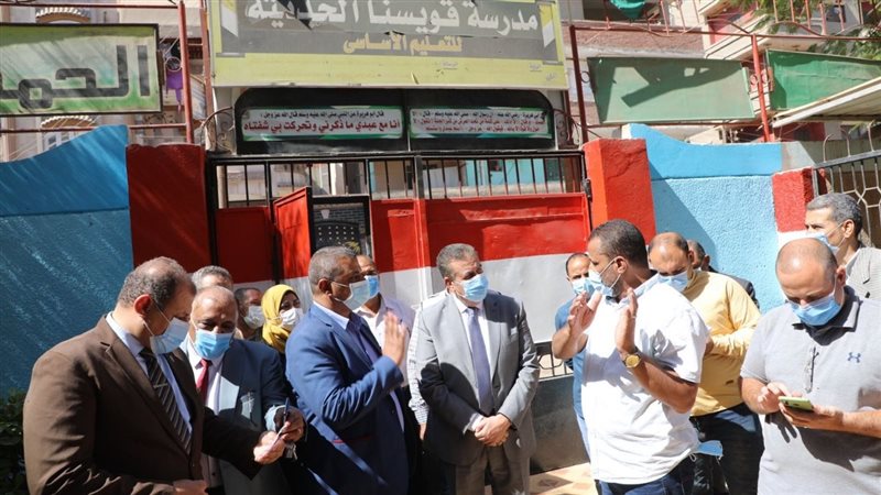 محافظ المنوفية يتابع