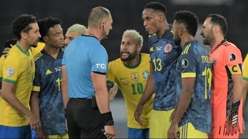 كولومبيا والبرازيل